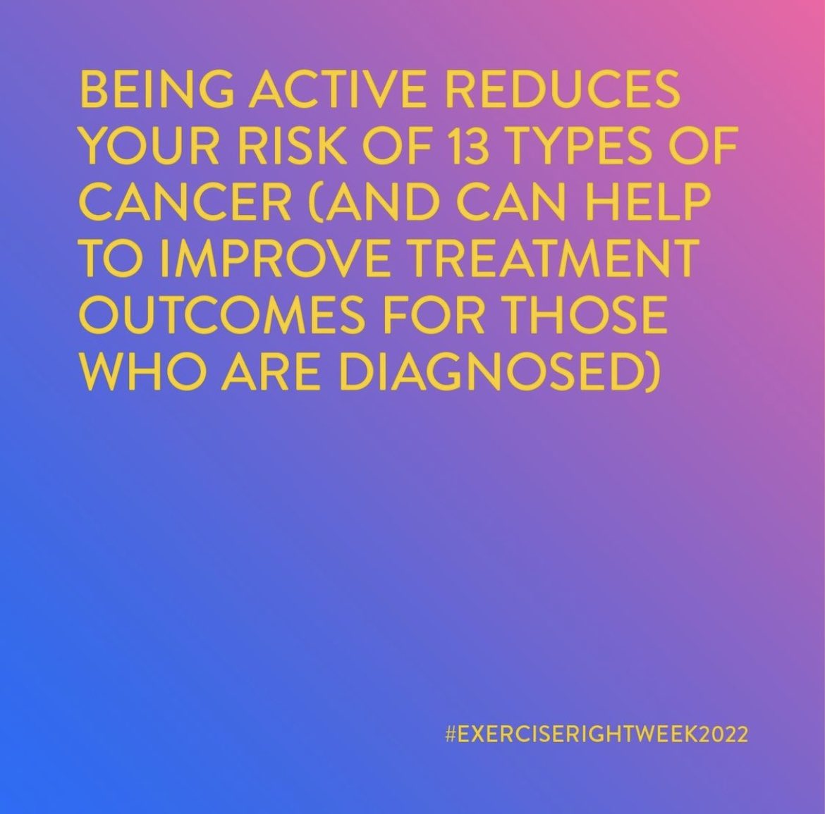 ihop_research's tweet photo. We love todays theme of #ExerciseRightWeek2022! 🏃♀️
See link for more resources and information about the benefits of staying active in the prevention and management of a wide range of chronic conditions ⬇️
https://t.co/4Sn6HOgJbp https://t.co/y9p2wY73Ak
