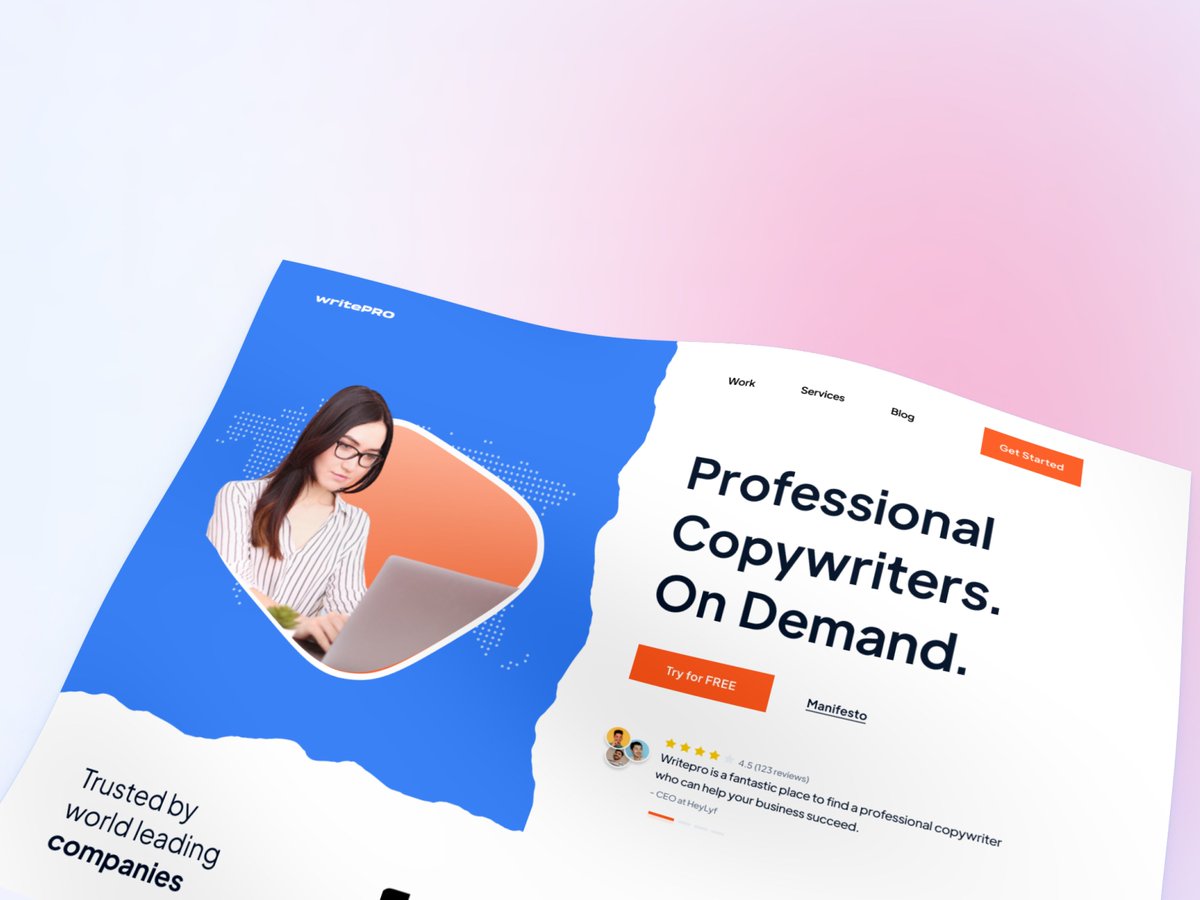 thisuxhq's tweet image. Added our recent work of #WritePro landing page to Dribbble!

Checkout: dribbble.com/shots/18324964…

We are available for new projects 
📪 Email: hello@thisux.in 

#uiuxdesign #uidesign #productdesign #figma #dribbble
