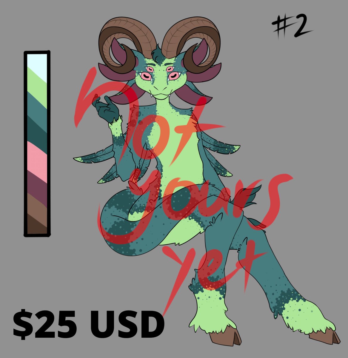 Miss_Taffie's tweet photo. ✨ Flatesale adopts ✨
Hi I have some goat adopts needing good homes!!! You get to choose their names, personalities, likes/ dislikes ect
Prices on photos 

Credit me (Meika) 

✨accept payments via PayPal✨ 
Comment or DM if interested!
#ADOPT #FurryAdopt #furryart #furry https://t.co/ov2IQMZ7uk