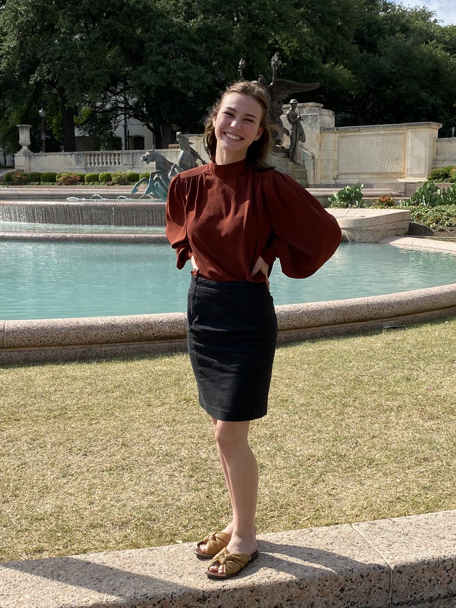 Congrats to senior Anabelle Evans for representing Foster High School at UIL State in Prose this week!