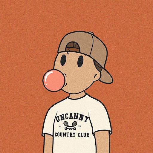 #NewNFTProfilePic NFT by @TheUncannyClub GOT MY BUBBLE!!!! 🤩💕