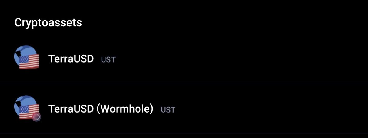 Raymkhalil's tweet photo. @0770_crypto @MehediTamim4 Terra on binance is different, it's wormhole. If u know https://t.co/6w9Q4zjrdR