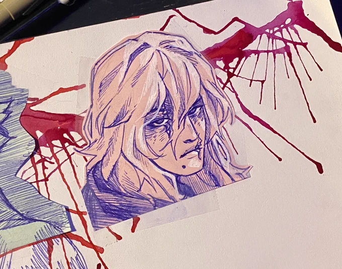 sticky note shiggy from the sketchbook 