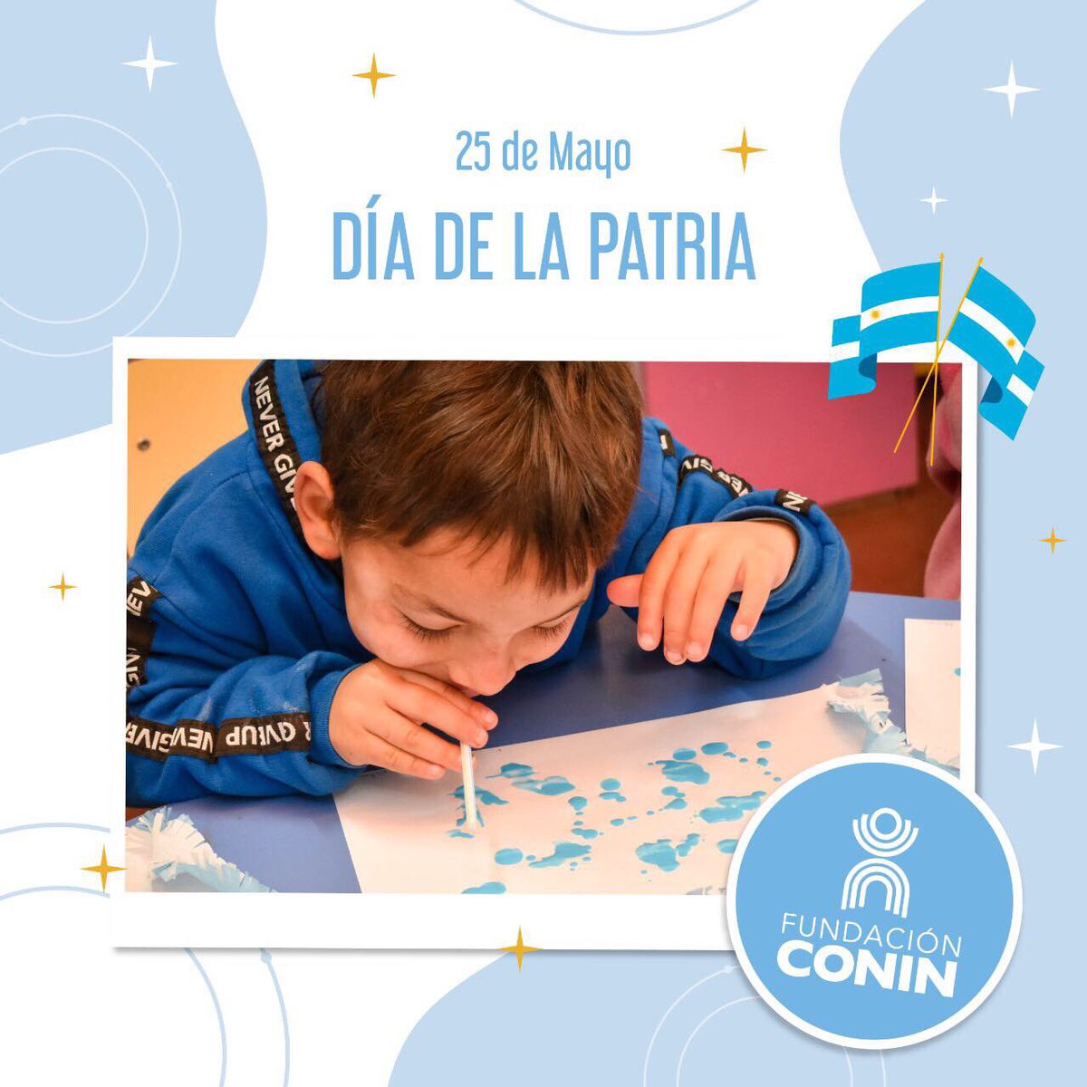 🇦🇷¡Fᴇʟɪᴢ ᴅɪᴀ ᴅᴇ ʟᴀ Pᴀᴛʀɪᴀ!🇦🇷
__
Un gran país se logra con un pueblo unido.

#25demayo #diadelapatria #argentina #conin #mendoza #desnutricion
