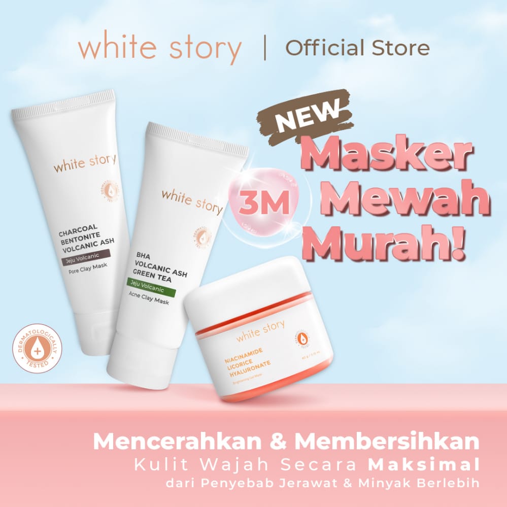 taraniayu's tweet photo. Jatuh cinta banget sama produk @whitestoryid selain harga nya tergangkau, kualitas nya bukan kaleng-kaleng guys.. Sebagusss itu #MaskerMewahMurah https://t.co/dUPI5dIhoL