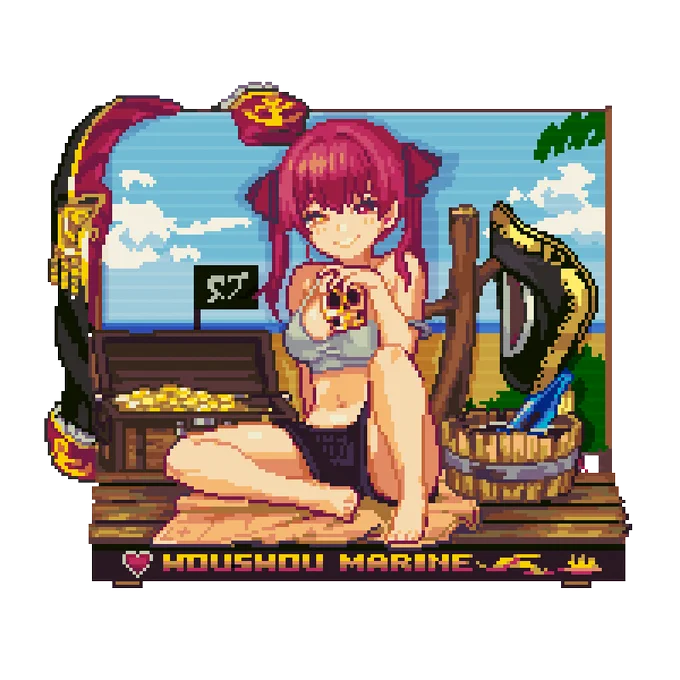 アナログで持ってない人用のデジタルフィギュア
#マリンのお宝 