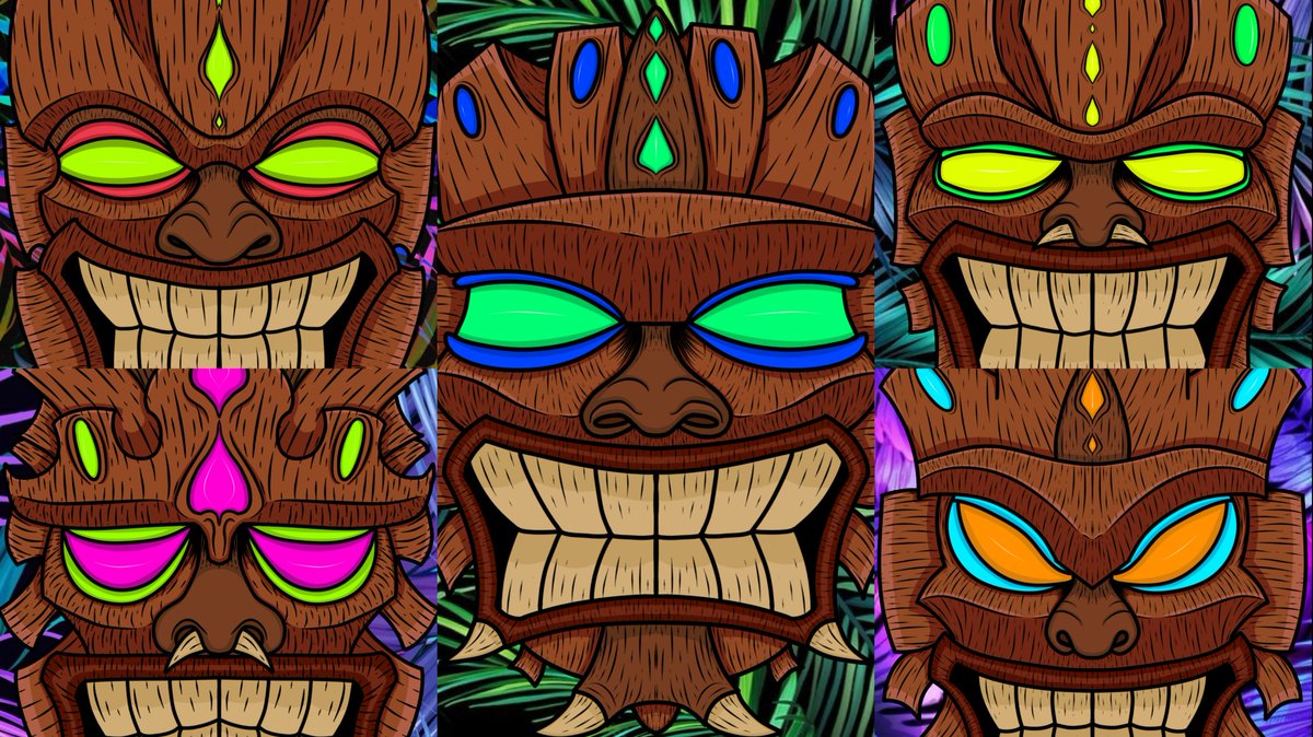 GOING UP FOR SALE IN 10 MINS COME CHECK OUT THE TIKI MASK CLUB 🗿 1/1 ALL HAND DRAWN ON PHONE ART PIECES WITH A AMAZING COMMUNITY GROWING 😀 

#NFT #NFTCommunity #NFTs #NFTartists #NFTartist #NFTdrop

opensea.io/collection/tik…