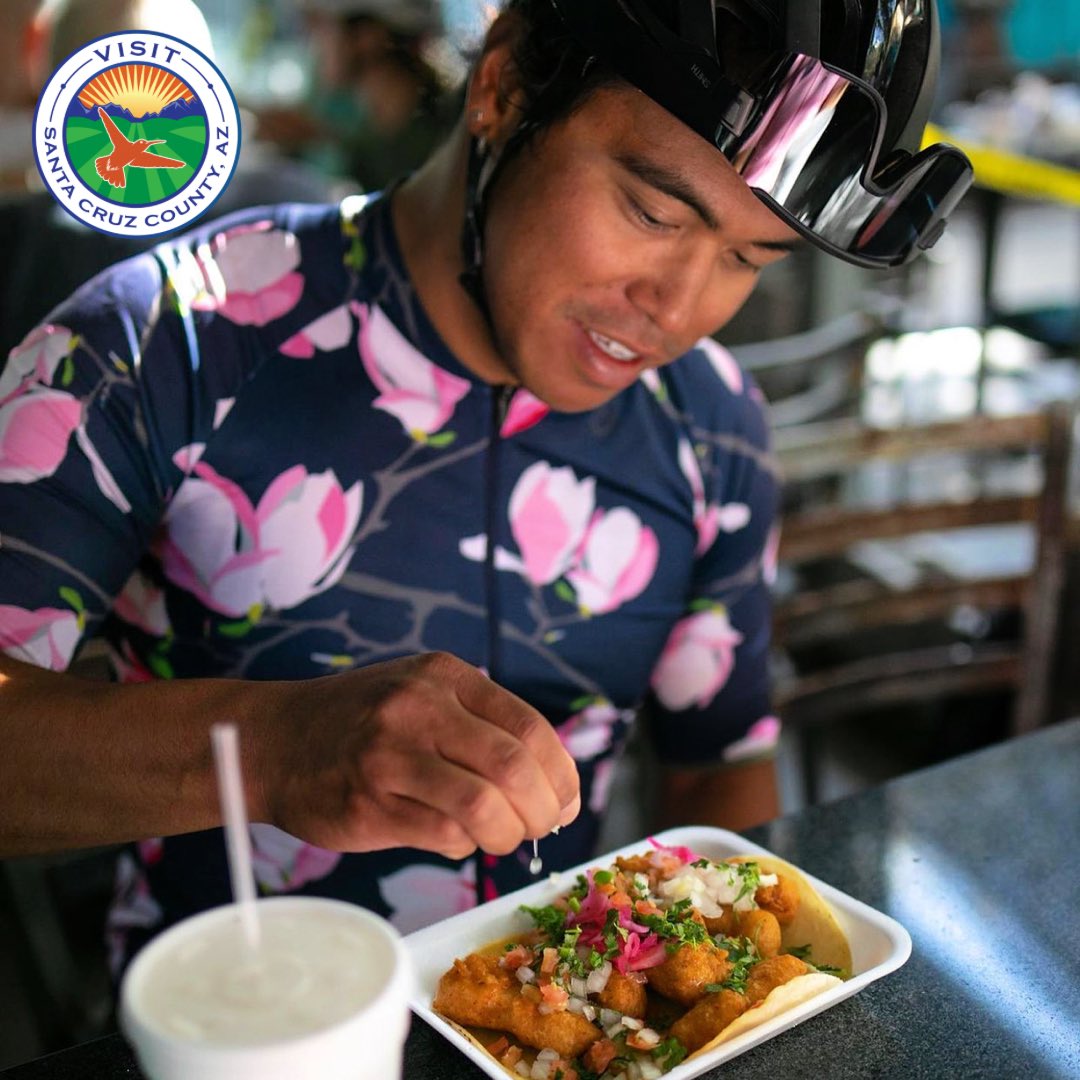 visitnogalesaz's tweet photo. What could be better than treating yourself to some fresh, shrimp tacos after exploring the biking trails of #SouthernArizona? 🌮🙌🏼 We couldn't think of a better way to end your biking expedition on a high note.
#EscapeToSantaCruzCounty #LocalFoodScene #ArizonaFoodScene https://t.co/E0tagaXlN1