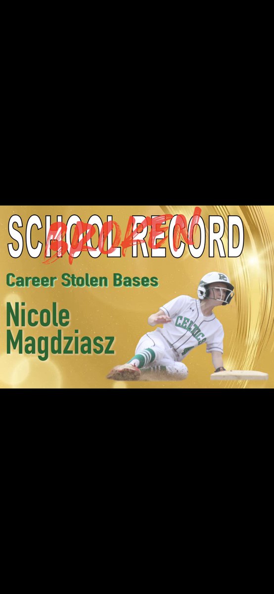 Celts_Softball's tweet photo. Congrats Nicole!! https://t.co/C7S6NvAG6R