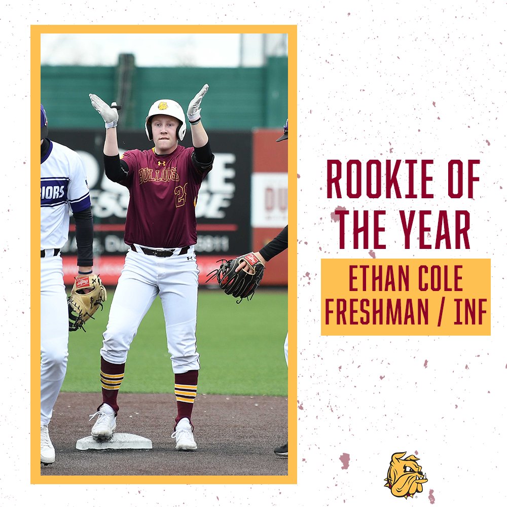 UMDBulldogs's tweet photo. .@UMDBaseball announces their 2022 Team Awards; Trevor Gustafson named team MVP. 

Full Story: https://t.co/5iy6asZxIC

#BulldogCountry https://t.co/Y8Obb8BlN8