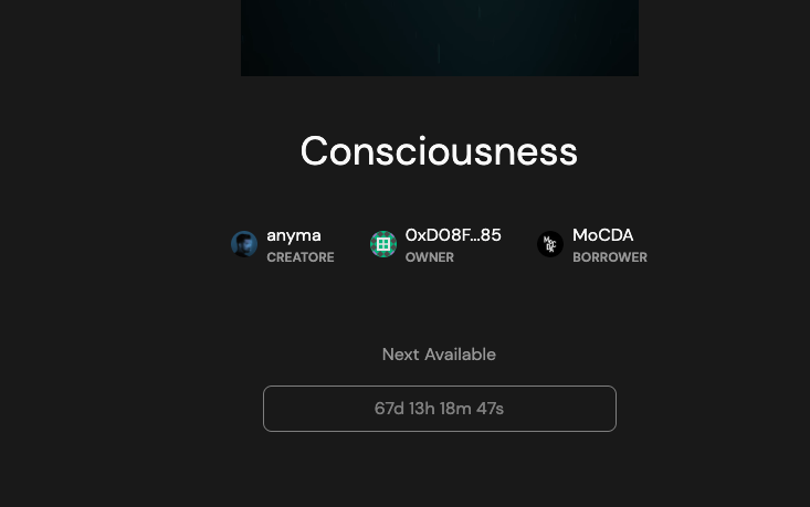 RQDQdotOrg's tweet photo. Huge thanks to everyone who borrowed the @evadao_io x @anyma_eva  "Consciousness" (2022) artwork. The artwork will now remain in the wallet of  @MOCDA_, co-curators of the "Let's Get Digital!" exhibition at @palazzostrozzi , for the remainder of the exhibition https://t.co/P2kstnmj1k