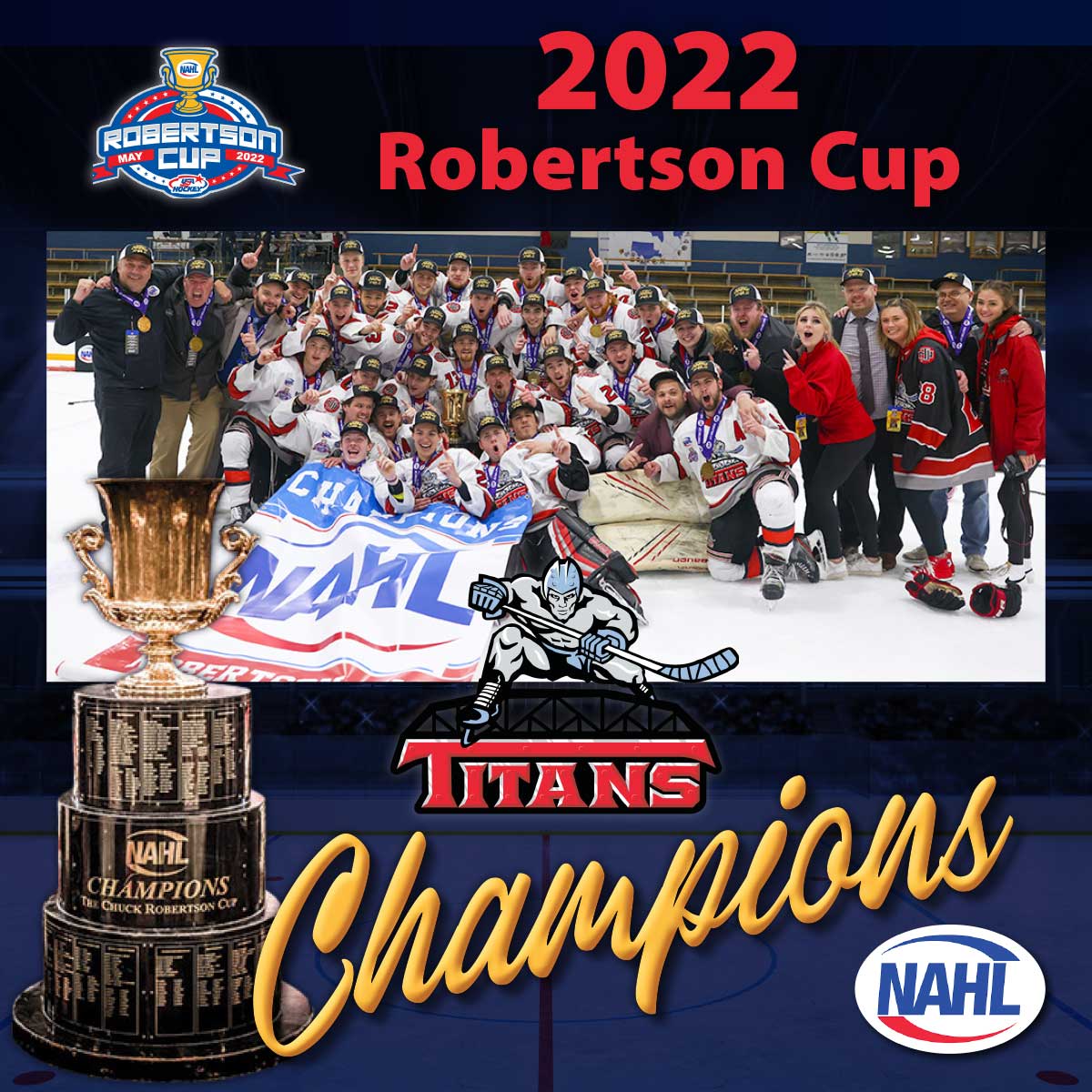 New Jersey Titans - NAHL tweet media