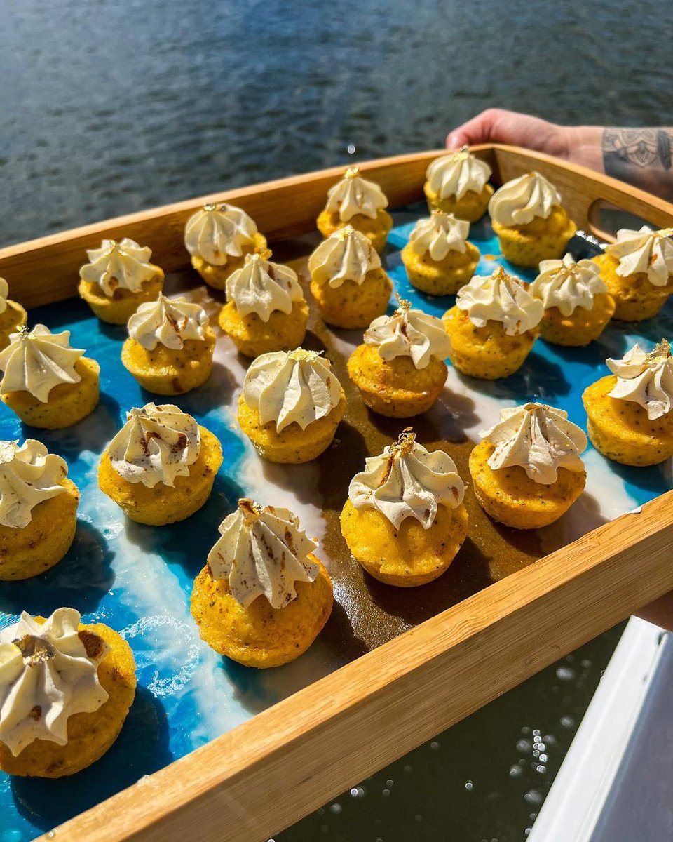 Warning: do not lick the screen. You can however order these bush tucker-inspired eats from Saltwater Coffee and Catering (from @saltwaterecotours) for your next #visitsunshinecoast shindig. Feast on Lemon Myrtle cupcakes, oysters, kangaroo meatballs & spiced crocodile sausages!