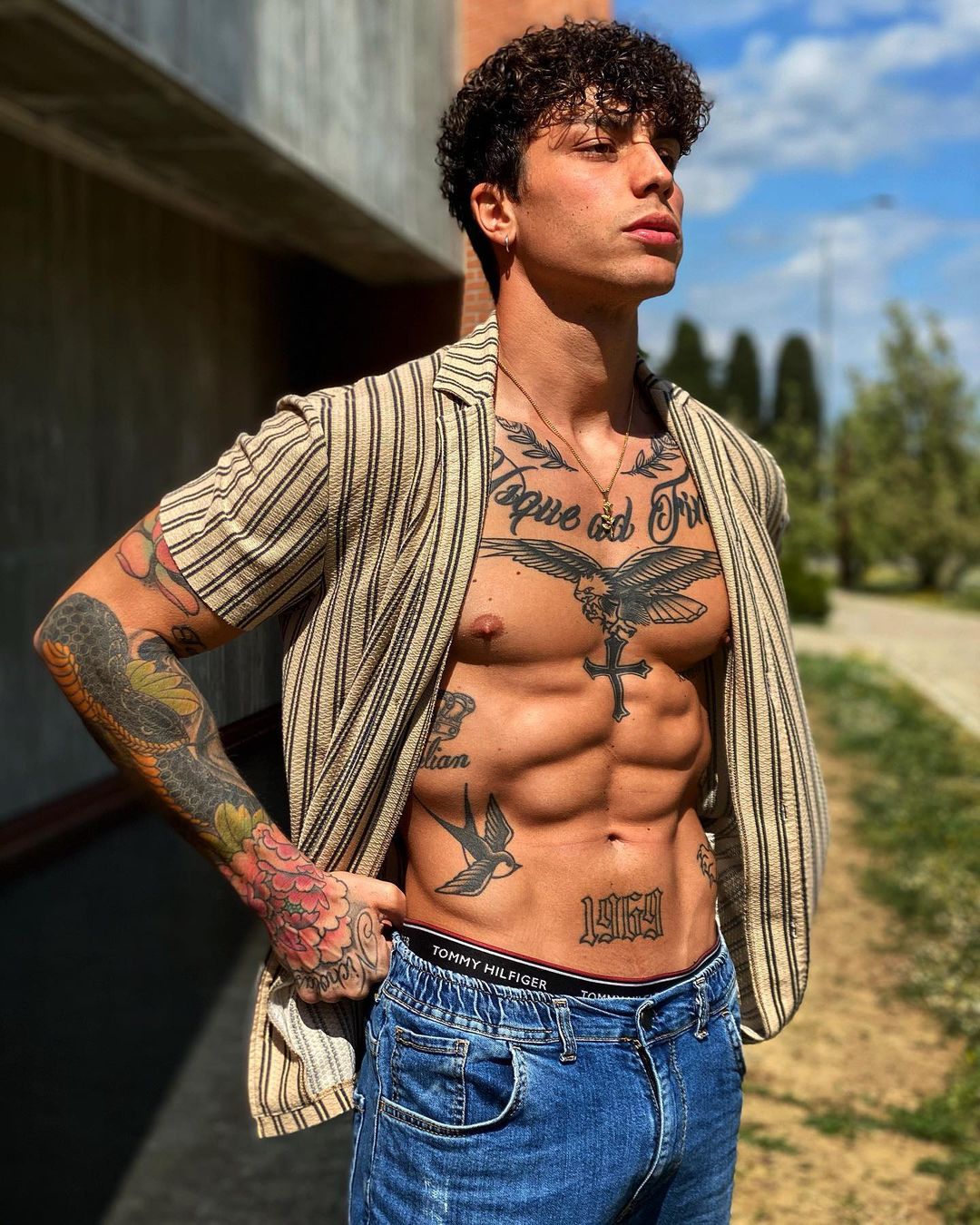 Handsome bodybuilder Christian Prosperini: And his journey to tattooing ...