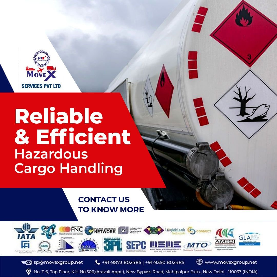Movex Group India on Twitter "Transport hazardous cargo with atmost