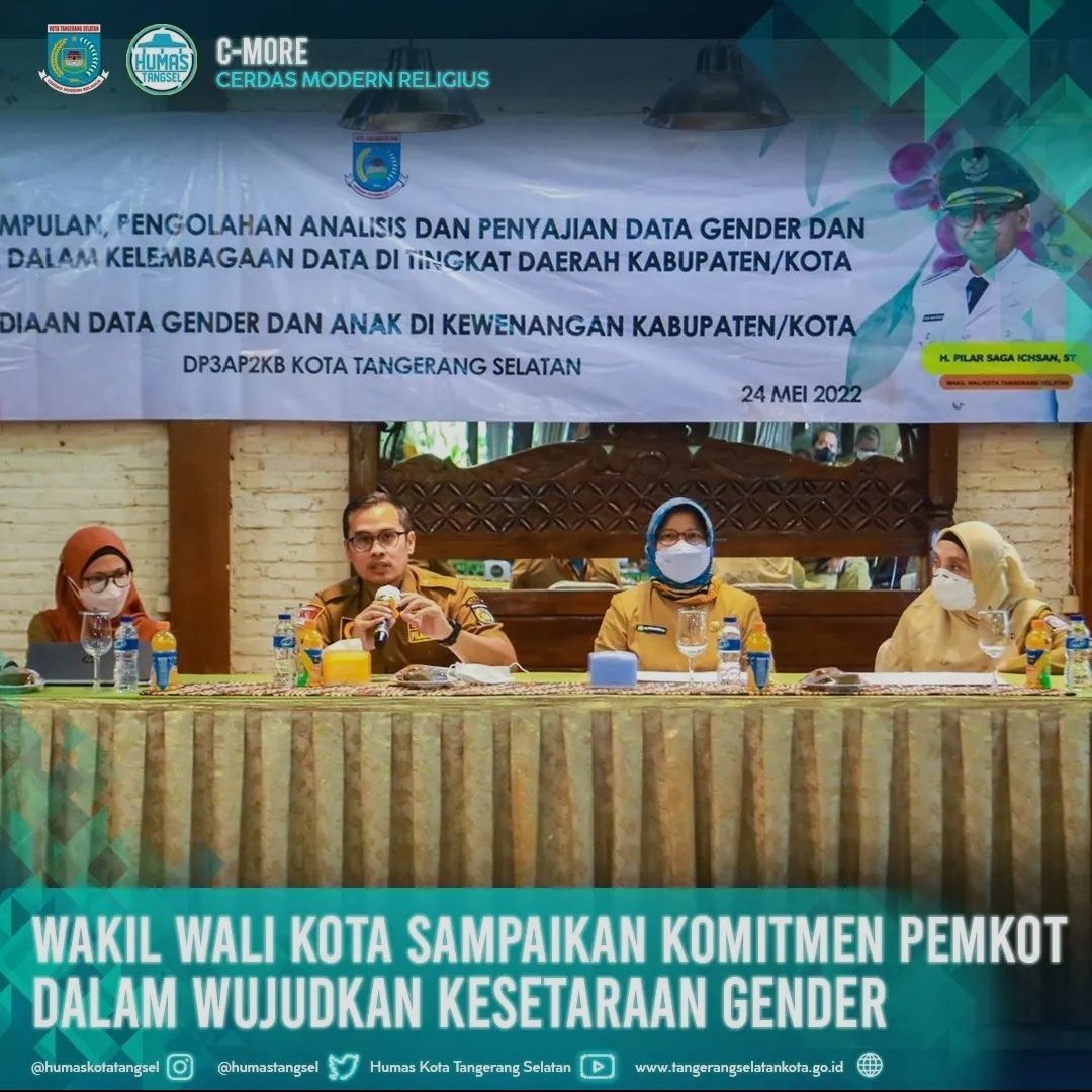 Wakil Wali Kota Sampaikan Komitmen Pemkot Dalam Wujudkan Keseteraan Gender

Baca Berita Selengkapnya di link
berita.tangerangselatankota.go.id/main/news/view…