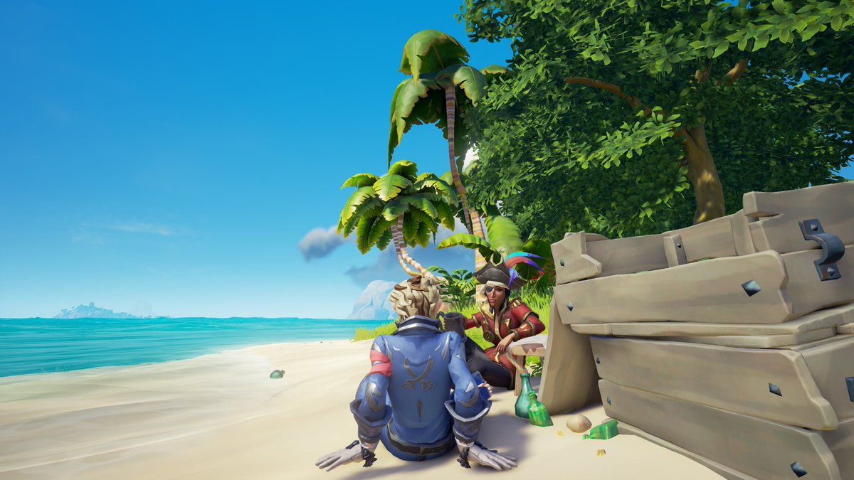 So tell me, Lesedi, who did it….. <a href="/SeaOfThieves/">Sea of Thieves</a> <a href="/RareLtd/">Rare Ltd.</a> #SeaOfThieves #seadogforlife