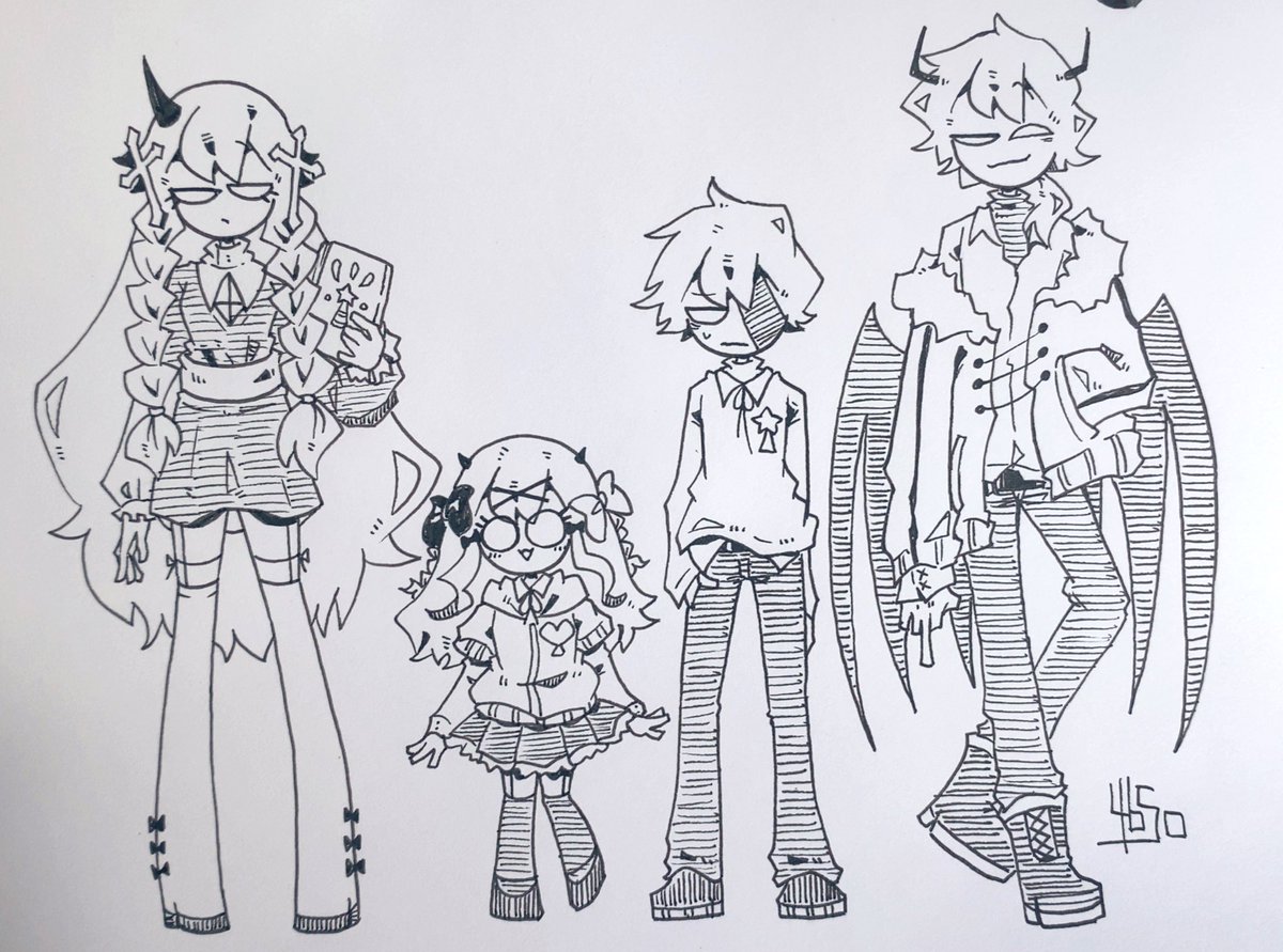 年齢入れ替えたファミリー