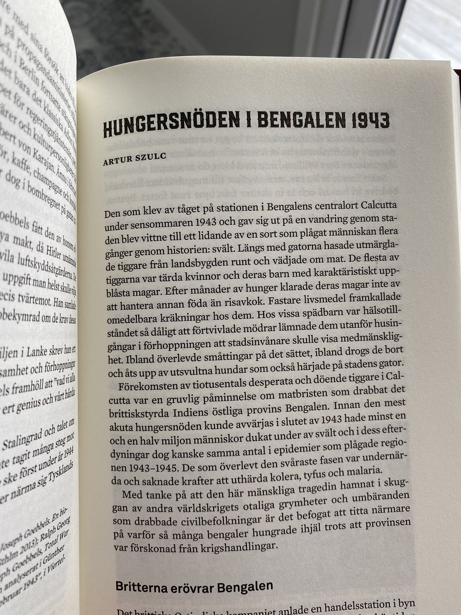 Mina två bidrag till förlaget Semics senaste antologi.

Moje dwa teksty w pracy zbiorowej wydana przez Semic.
Jeden opisuje warunki militarne przed Powstaniem 1944 i drugi o wielkiem głodzie w Bengalu 1943.