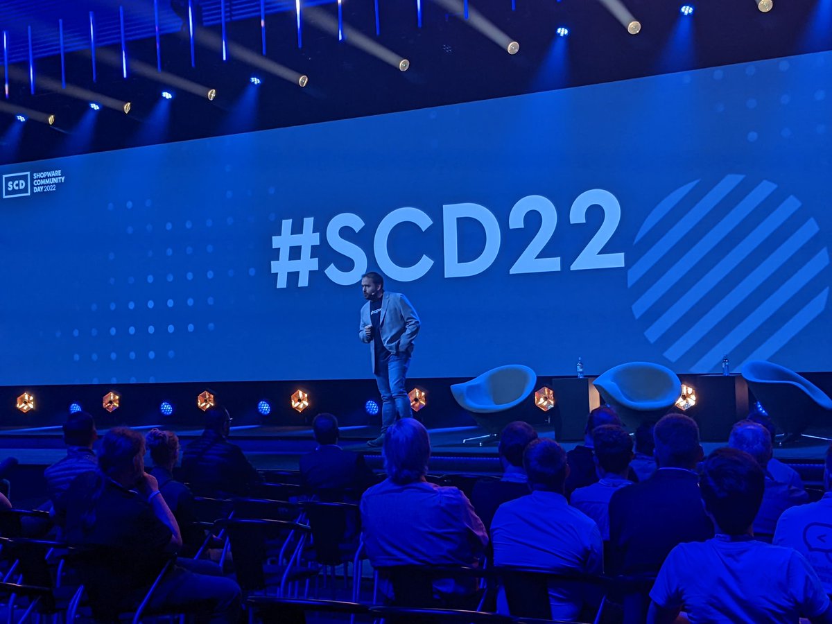.<a href="/BenMarks/">Ben Marks</a> talking about Open Source 💙

"[...] Shopware can not build solutions catering to all merchants. We rely on the community to build all these features. Giving us the worlds' biggest product team [...]"

#scd22