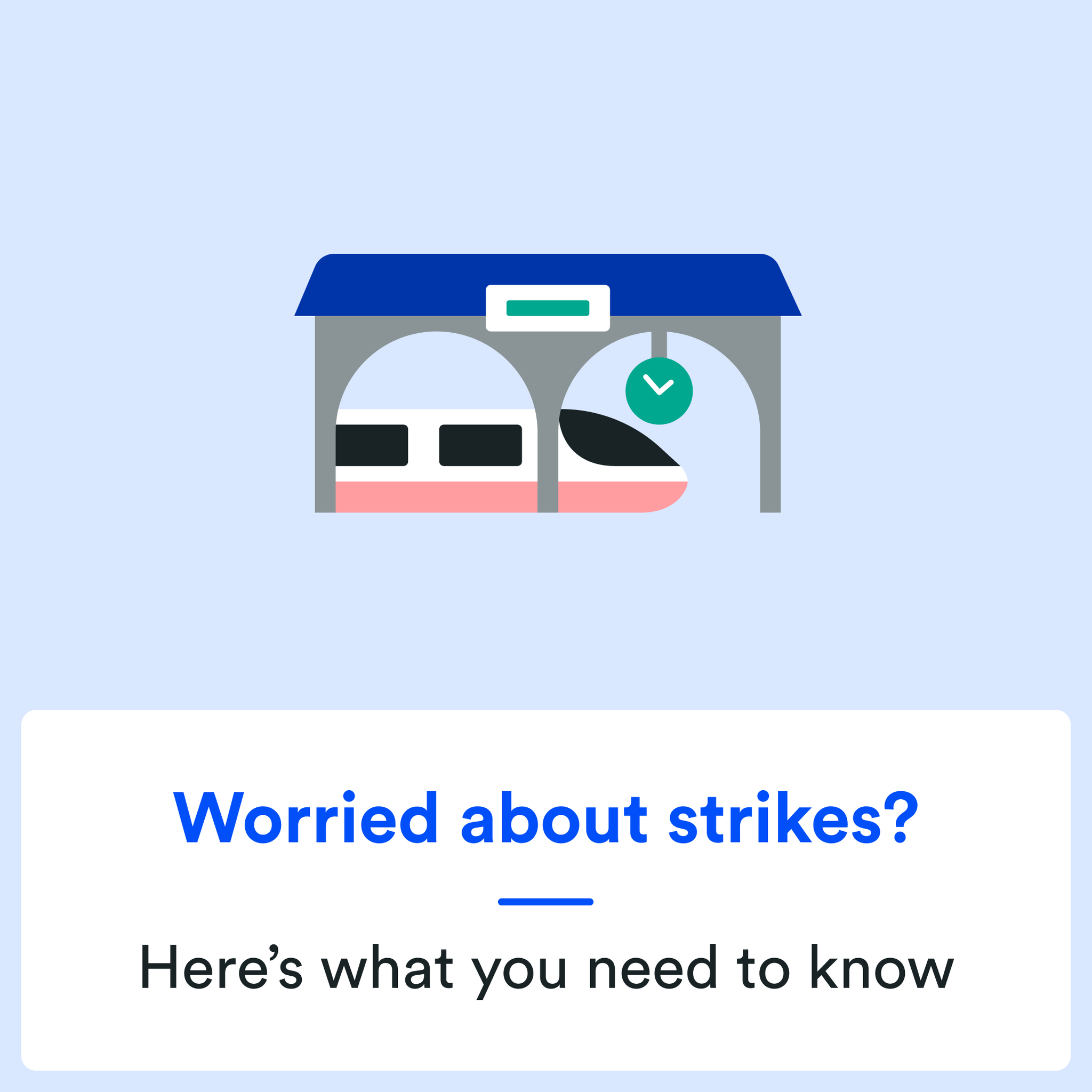trainline on Twitter "Worried about potential rail strikes affecting