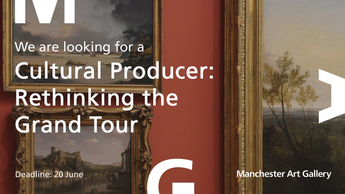 🏛 JOB OPPORTUNITY -
Cultural Producer: Rethinking the Grand Tour

We are looking for a collaborative lead to help with the reshaping and rethinking of the Grand Tour gallery focusing on the theme of forced migration and displacement.

Find out more 👉 bit.ly/3adtGr7