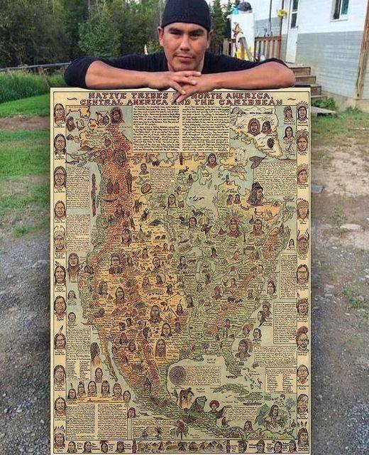 NativeSoulLove1's tweet photo. Hello Native Friends !
Anyone need this Poster Native Tribes of North American central America and the Caribbean! https://t.co/qTSjFbMWSk