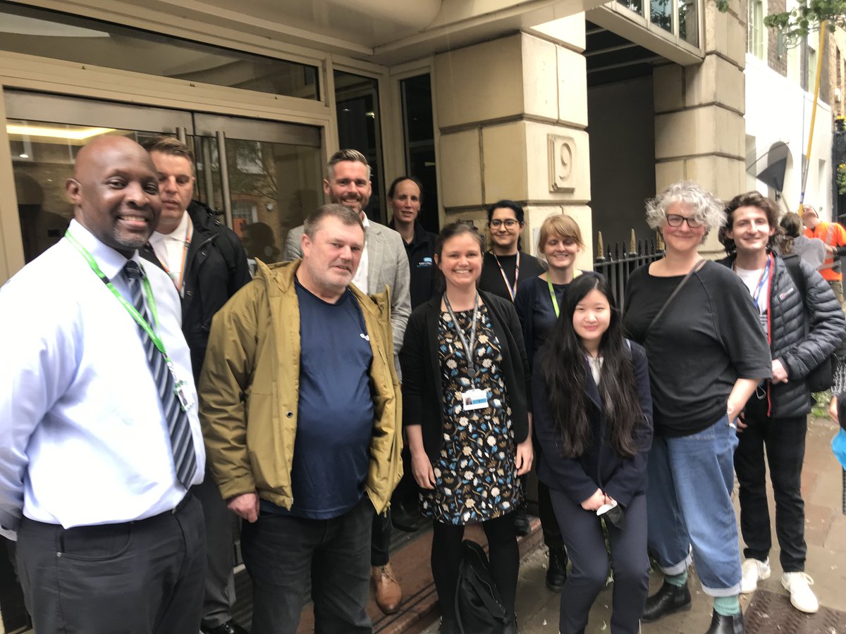 NHS_ELFT's tweet photo. 'A dedicated & dermined team' said #DeputyLondonMayor for #Housing @tomcopley after meeting #EastLondon #RoughSleepingandMentalHealth Programme (RAMHP) staff on 11 May. Full story: https://t.co/It6ZFrumbb @NHS_CityHackney @StMungos @changegrowlive @SadiqKhan @NHS_NELCCG @gugge33 https://t.co/u0mqVDqSqe
