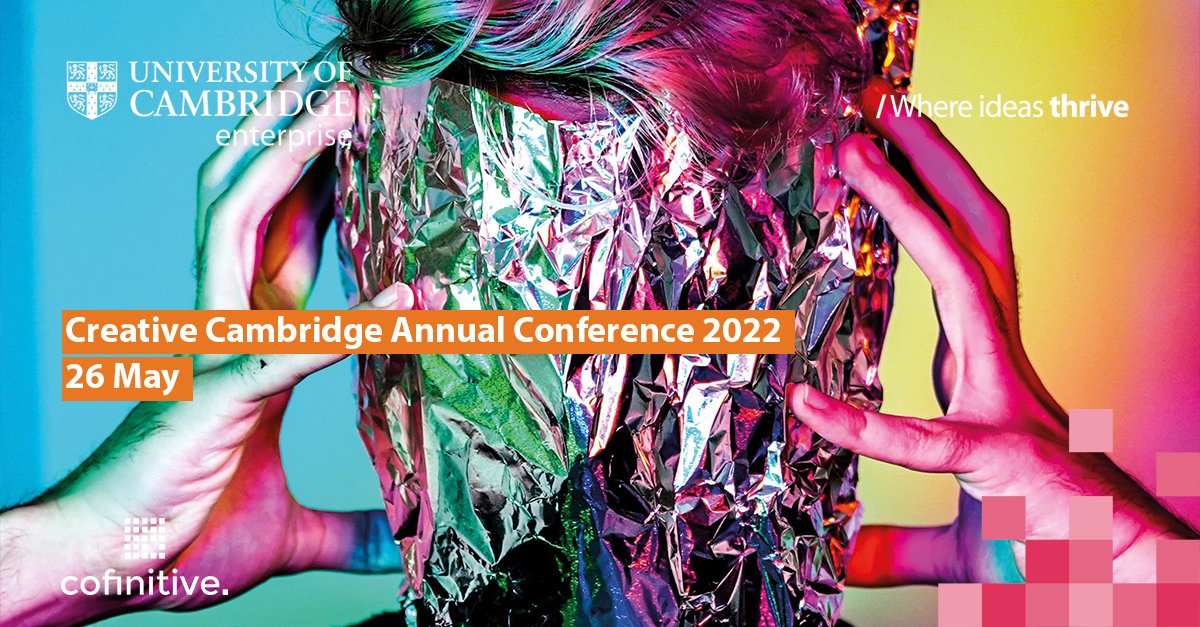 Tomorrow I'm off to <a href="/UCamEnterprise/">Cambridge Enterprise</a> Creative Cambridge Annual Conference 2022 with <a href="/emstewps/">Emma Stewart</a> <a href="/cofinitive/">cofinitive</a>. Looking forward to hearing from <a href="/jimdowning/">jimdowning</a> <a href="/Metail/">Metail</a> and @karishmasatat @satatland. It looks like it will be a great day!#FashionTech #BEcofinitive #CreaTech