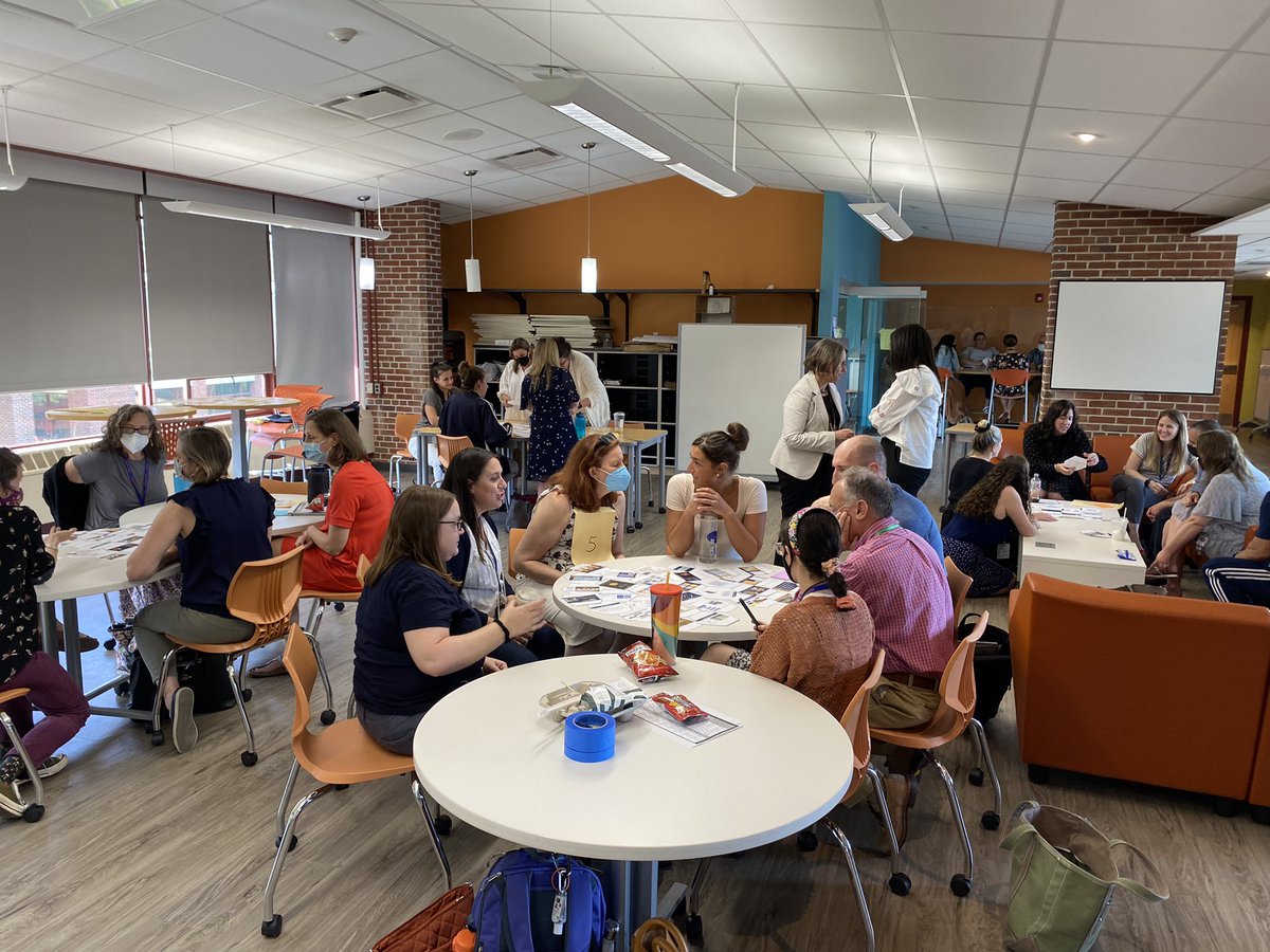 DrAPease's tweet photo. Our end of year #Project720 celebration connected our #ChapPDTeam, mentors, first, and third year teachers through a “Hexagonal Thinking” reflection & goal setting activity. #WeAreChappaqua #excel540 #connect180 #thrive360 https://t.co/3TV5LNGzcQ