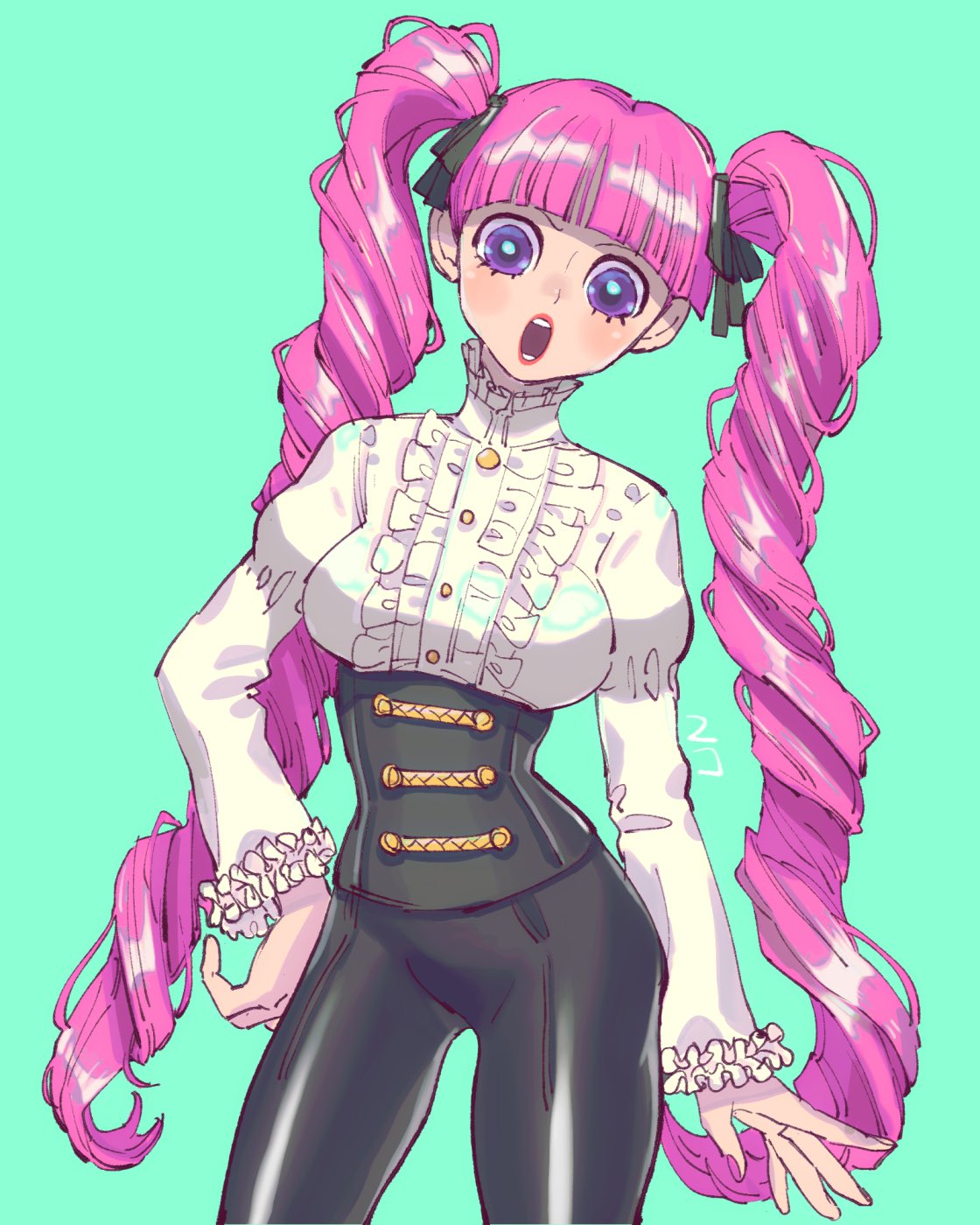 ニコリ パンツスタイルのペローナも可愛いんじゃなかろうかと思い立って描いた Onepiece ワンピース絵描きさんと繋がりたい ワンピース T Co Rpgb7jzarm Twitter