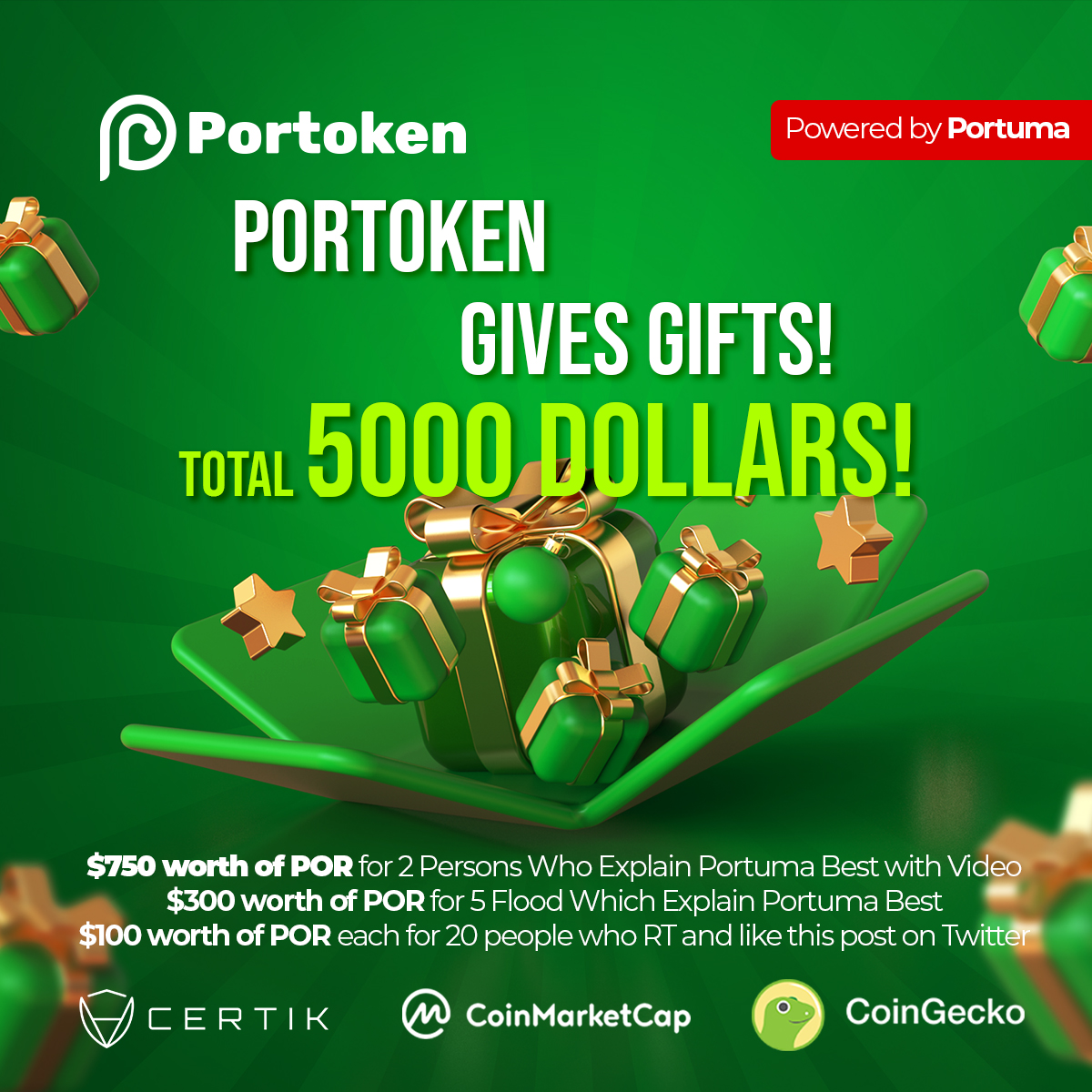 PorToken (POR) tweet media