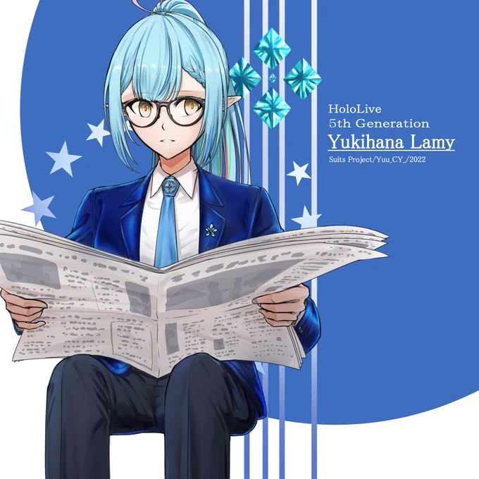 Suits Project👔
001  雪花ラミィ/Yukihana Lamy☃️ 