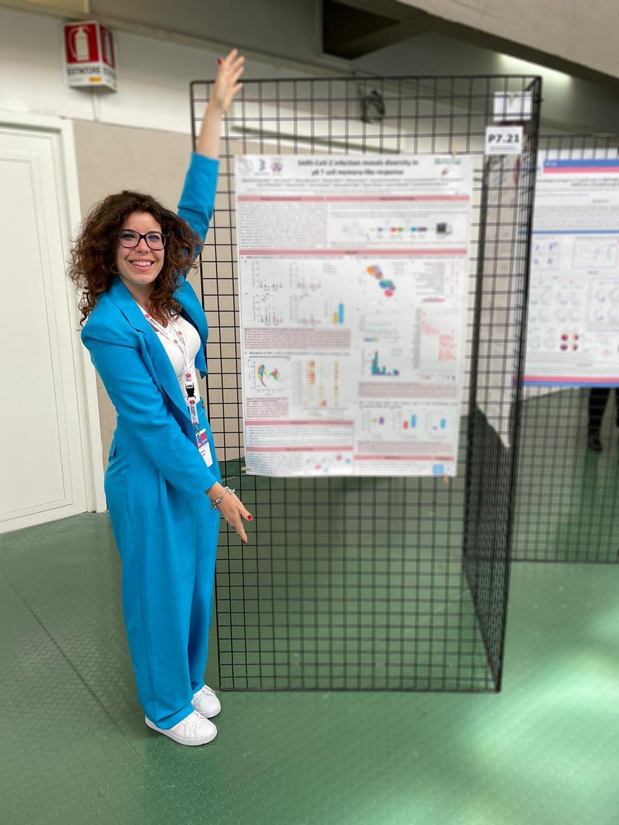 LabMavilio's tweet photo. Find @ValeCazzetta and @NCoianiz at the "immune response to SARS-CoV-2 and COVID-19" section of the poster session of #SIICA2022!
@SiicaI 
#innateimmunity #COVID19 https://t.co/IMalPZBc5v