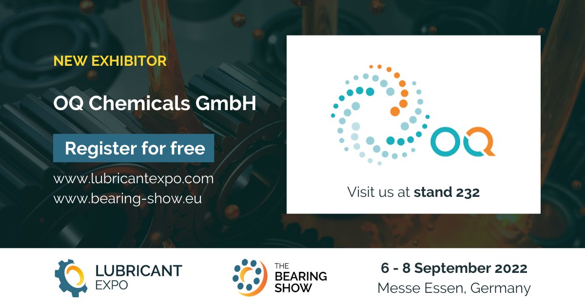 Lubricant Expo on Twitter "LubricantExpo and thebearingshow would