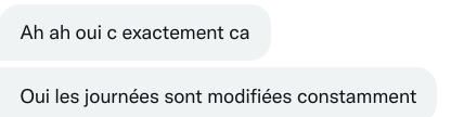 vivilproject2's tweet photo. @chefdebord @UMobilitesHdF Hello, pour être précis voici mon dialogue fond bleu et sa réponse. Nous avons tous deux etrapolés/vannés et je l'ai "mise en tweet". https://t.co/DhI0QeBZea