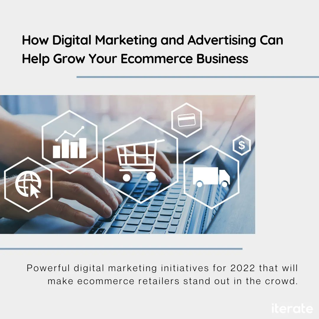 iterateiterate's tweet photo. We believe the future lies in digital marketing: https://t.co/gQjh6asRGA

HOW DIGITAL MARKETING AND ADVERTISING CAN HELP GROW YOUR E-COMMERCE BUSINESS

#IterateMarketing #BuildOptimizeIterate #Iterate https://t.co/UsRmzKH2pd