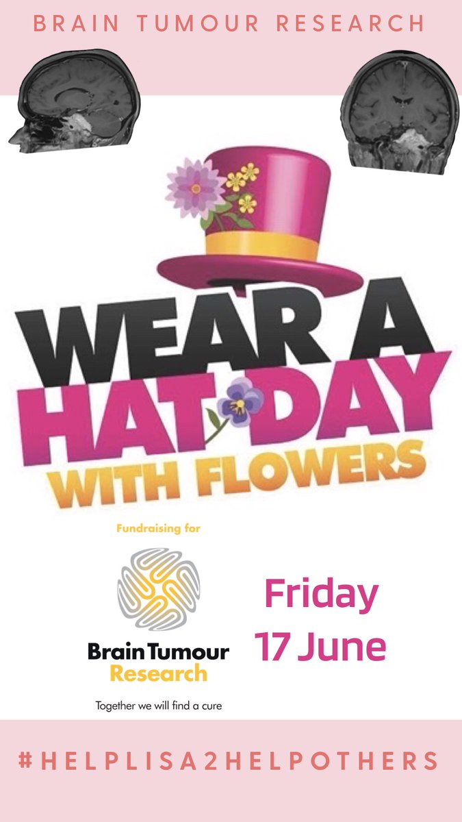 lisaconnell's tweet photo. Join in the #hattastic fun wherever you are, at #home with your #lovedones, at work, at school or get your whole #community involved. It’s up to you! @braintumourrsch #hatfashion #hatmaker https://t.co/dDVO78gNiY