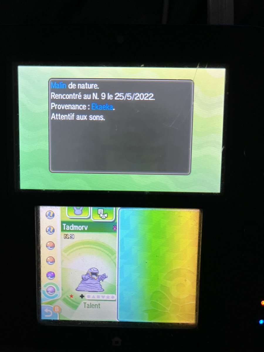 Et le petit Tadmorv d’alola en sos pour le <a href="/Projet_CSLD/">Community Shiny Living Dex</a> #CommunityDexFR