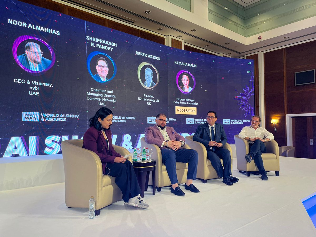 Live now at #WAISDubai!

A Fireside Chat on ‘Unlock the true potential of AI in Healthcare'

#WorldAIShow #awards #AI #artificialintelligence #automation #rpa #machinelearning #deeplearning #Bigdata #cybersecurity #datasecurity #digitaltransformation #menaregion #trescon