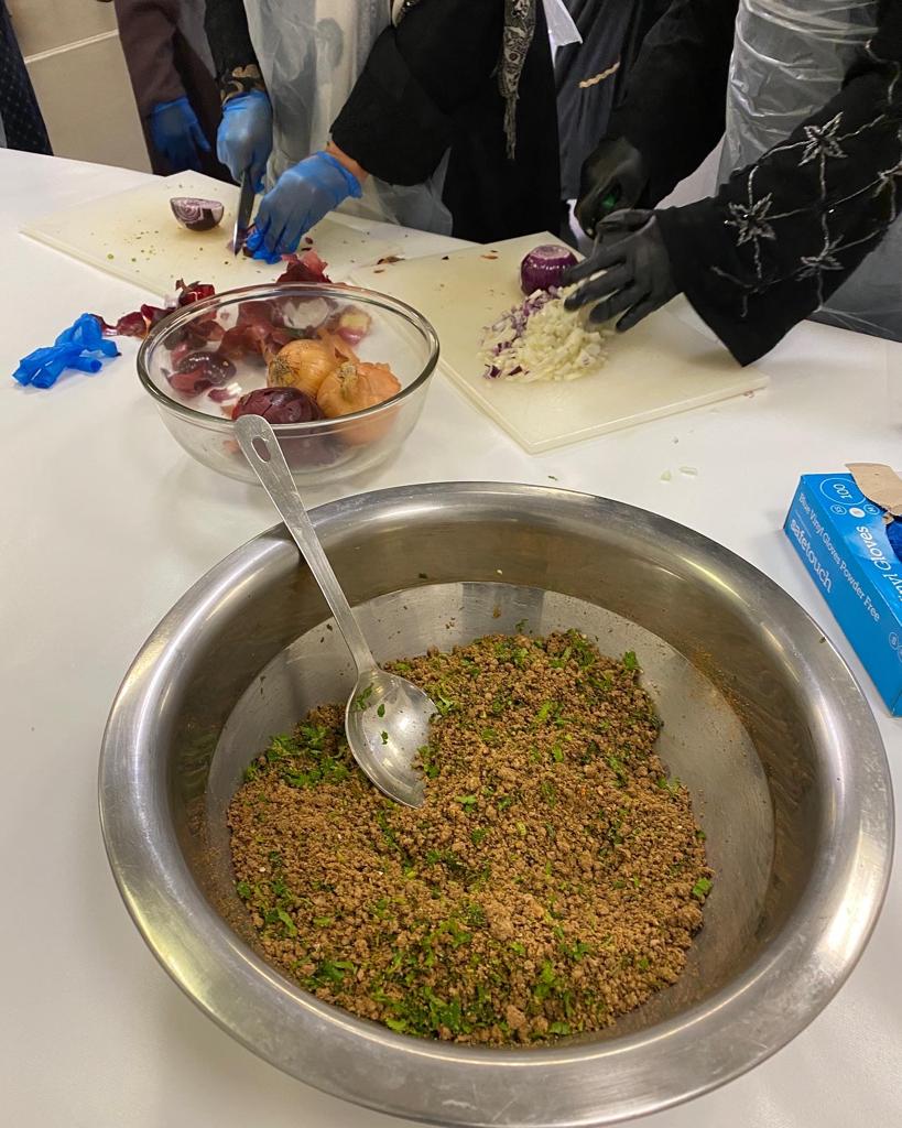 WomenInclusive's tweet photo. Yesterday was another amazing day of the Recipes of Life course facilitated by the @nhs_elft Community Psychology Team.
Our Head Chef kindly shared her story of how she learnt to make samosas to the group.
#Cooking
#RecipesOfLife
#Storytelling
#MentalHealth
#PublicHealth https://t.co/ZQBrljLDw3