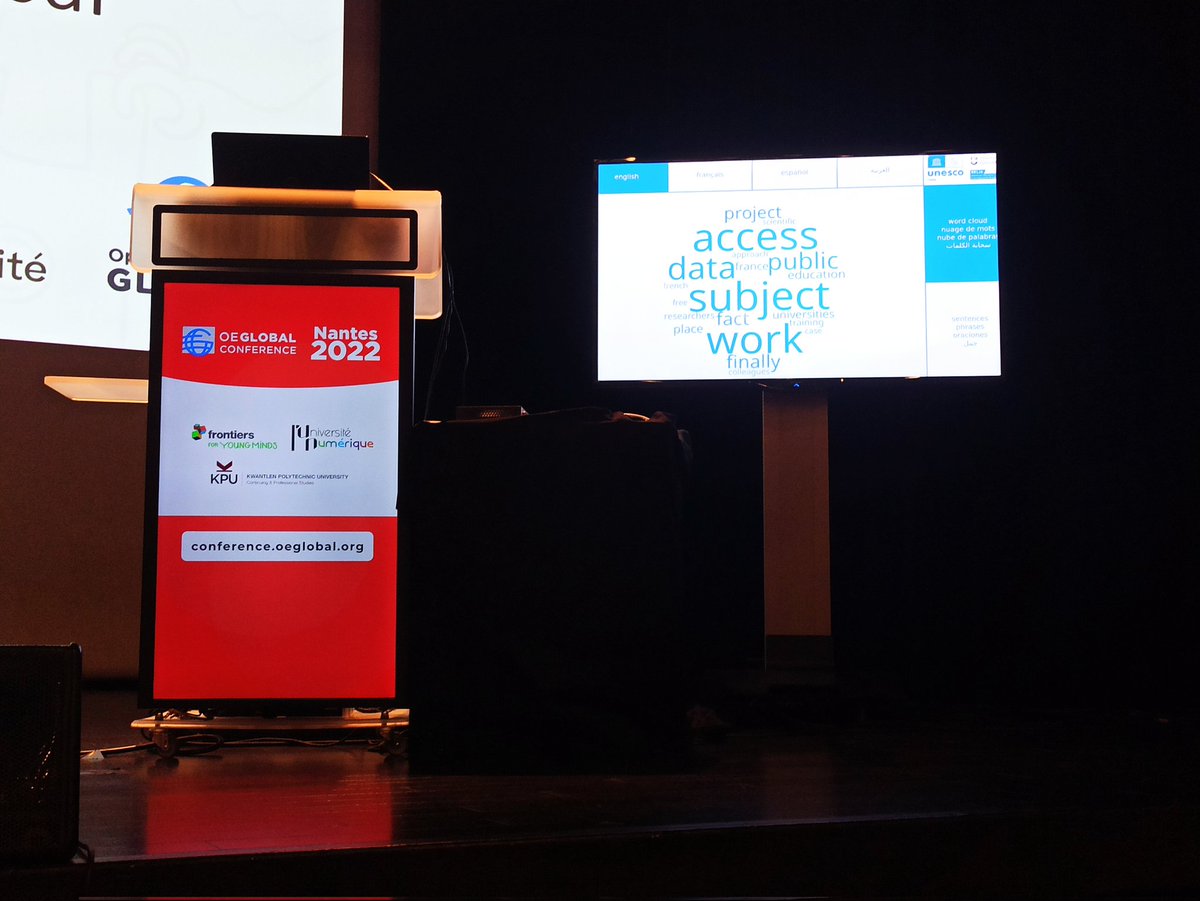 👉🇨🇵 Hoy en la <a href="/OpenEdGlobal/">Open Education Global</a>, desde <a href="/ciberimaginario/">GrupoCiberimaginario</a> estamos presentando los OER resultado de <a href="/CRESCEnt_EU/">CRESCEnt Project</a> y el #MOOC Strategic Communication to Counter Security Threats in the Disinformation Era de #urjcx <a href="/URJConline/">CIED URJC</a> <a href="/urjc/">URJC</a> #conocimientoabierto #oeglobal22 #nantes2022