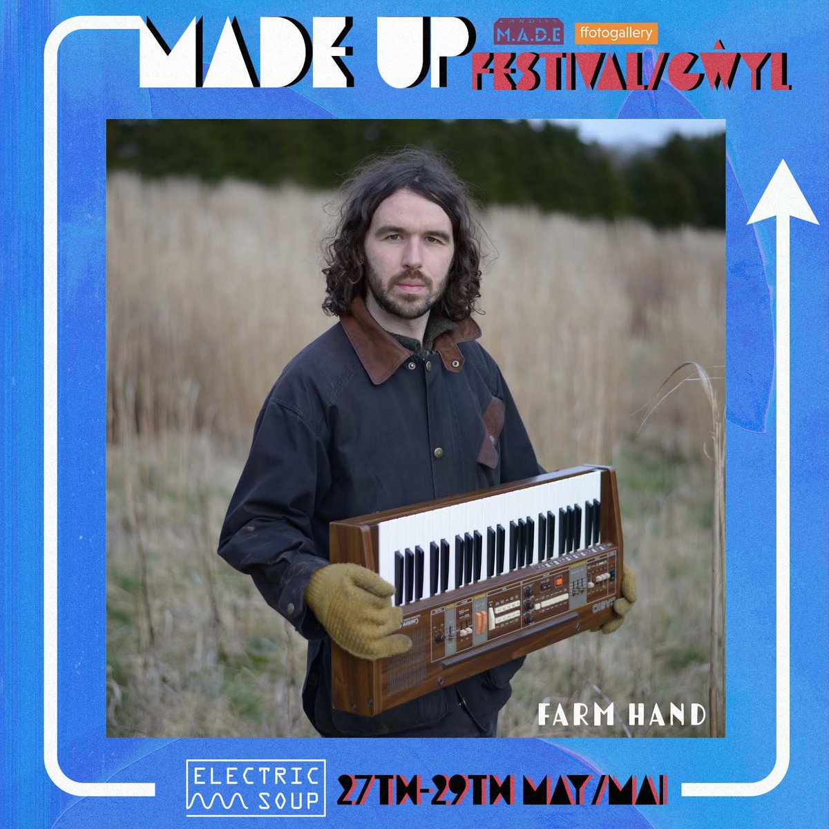 Cardiff fyi: 
<a href="/ya_yonder/">JT</a> + 
@farmhandle 

are playing at the Electric Soup night of <a href="/CardiffMADE/">Cardiff Made</a> festival this Friday 27th May!

🎟️: bit.ly/3lyU2Xf