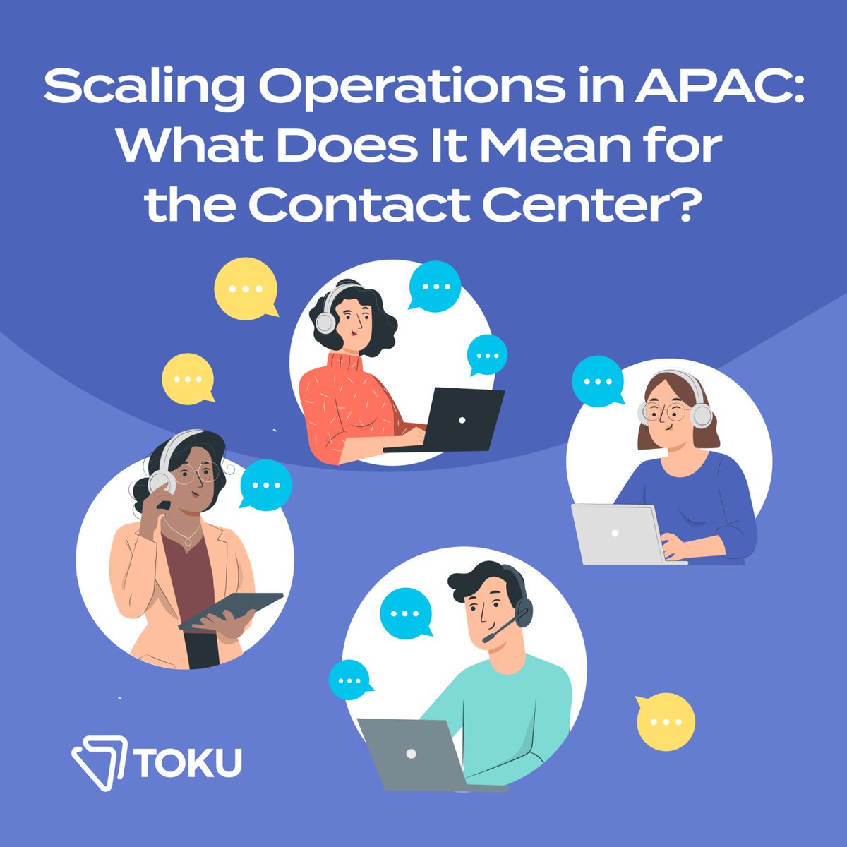 TokuGlobal's tweet photo. How can APAC enterprises build their international business presence when going global? 

Thomas Laboulle, @TokuGlobal's CEO, spoke to the @uctodaynews team to discuss APAC-specific challenges and how to overcome them. 

https://t.co/XO9343bKcR

#contactcentre #ccaas https://t.co/9tlLIFxEBw