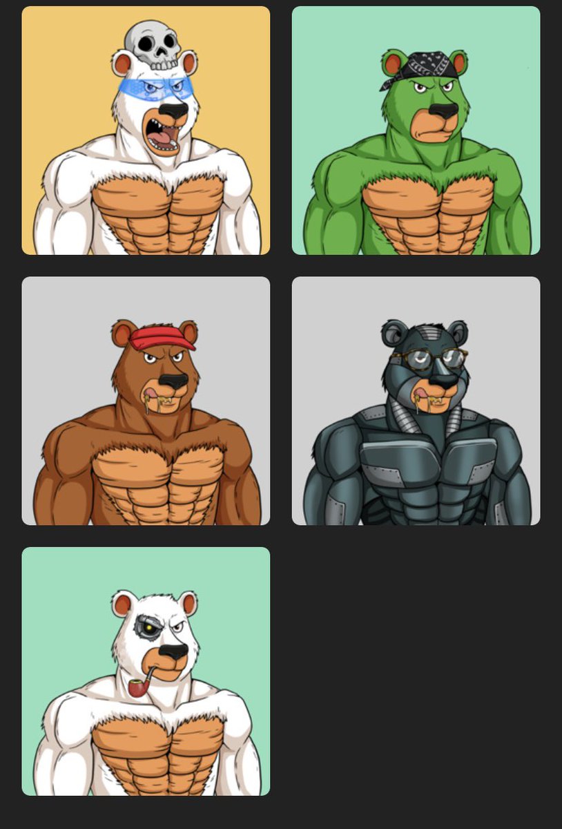 KingTarantinoAI's tweet image. First time I have ever truly found an NFT that resembles me...think it’s mean to be🤷🏼‍♂️ LFG 🚀 #BuffBears @BuffBearsNFT