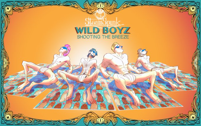 First lineup of Jasper and his gang, inspired by Bill Burroughs' Cities of the Red Night.   More to come