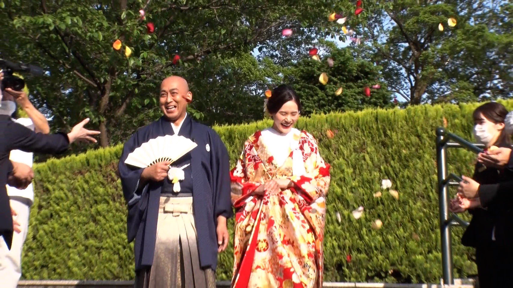 錦鯉 長谷川 結婚