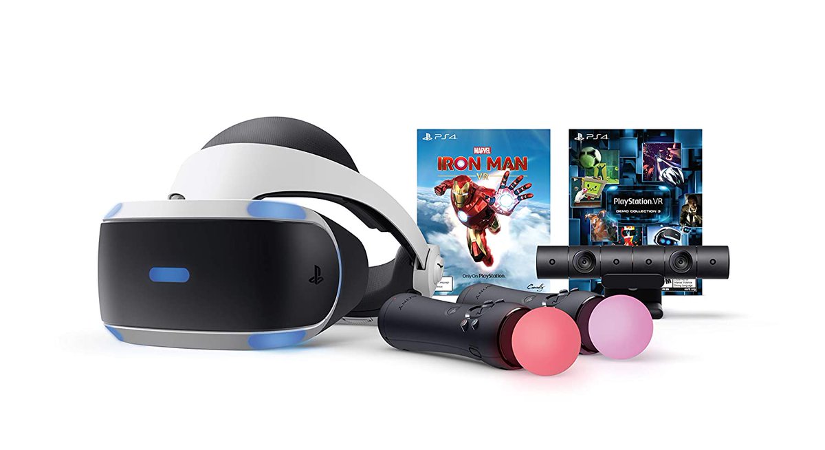 PlayStation VR Marvel's Iron Man VR Bundle on sale for $249.99 on Amazon here: 
https://t.co/aEFU241e3n https://t.co/MadAv4KhMm