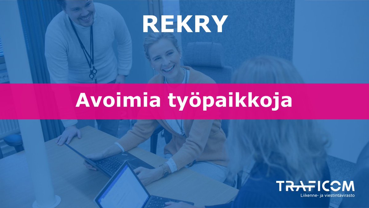 Töitä tarjolla <a href="/CERTFI/">Traficomin Kyberturvallisuuskeskus</a>!

💎 ICT-alan toimialavastaava
▶️ valtiolle.fi/fi-FI/ilmoitus…

💎 valtiohallinnon toimialavastaava
▶️ valtiolle.fi/fi-FI/ilmoitus…

💎 tietoturva-asiantuntija uhkakartoitusanalyysiin (määräaikainen)
▶️ valtiolle.fi/fi-FI/ilmoitus…

#kyberturvallisuus #rekry #valtiollefi