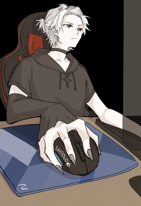 Rasさんリスペクトでアームカバーつけてるの良い
#KuzuArt 